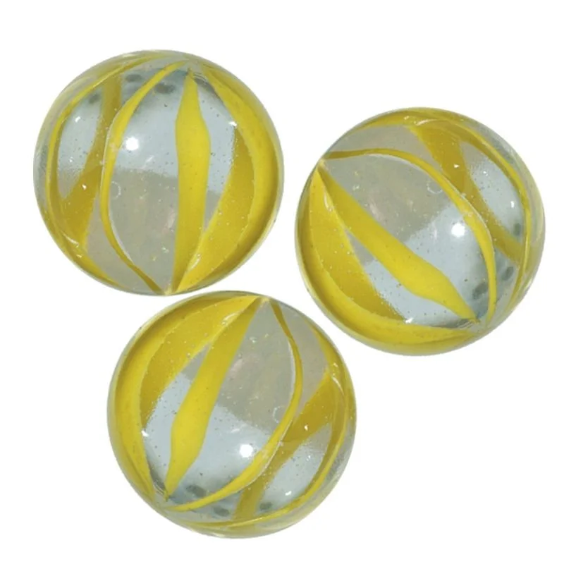 Lot de 3 boulards Pastèque 35mm coloris jaune