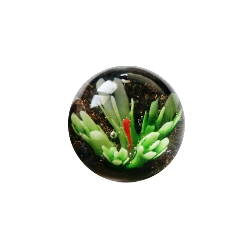 Calot flower 25mm vert