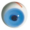Bille œil bleue foncée - avec imperfections