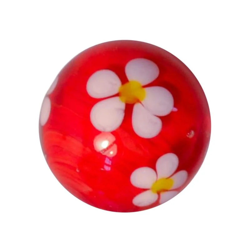 Bille Floraison 22mm rouge