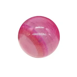 Bille de collection Pink Striped Agate 16mm