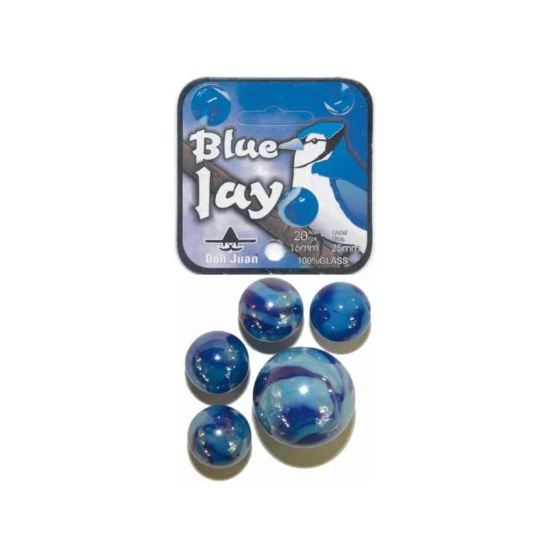 20 billes + 1 calot Blue Jay