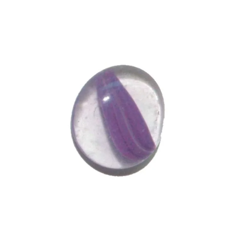 Filet 250g galets de verre bicolore - lilas foncé