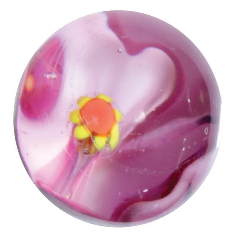 Bille Rose Trémière 22mm